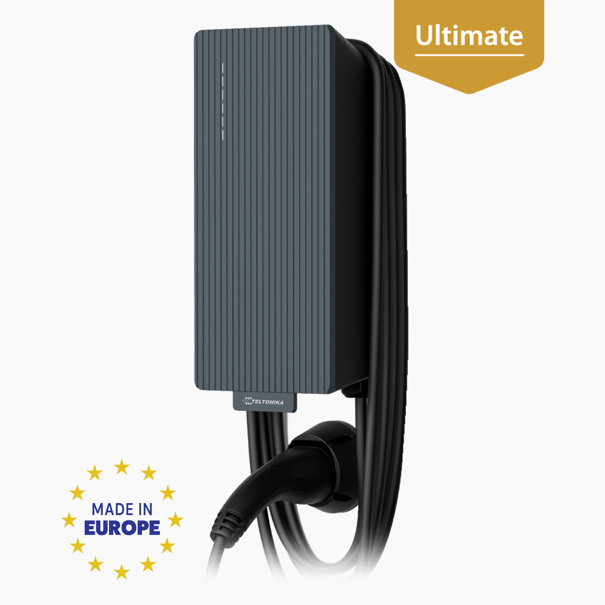 Teltonika EVC-2 22kW EV Home Smart Wall Charger With Tethered Cable